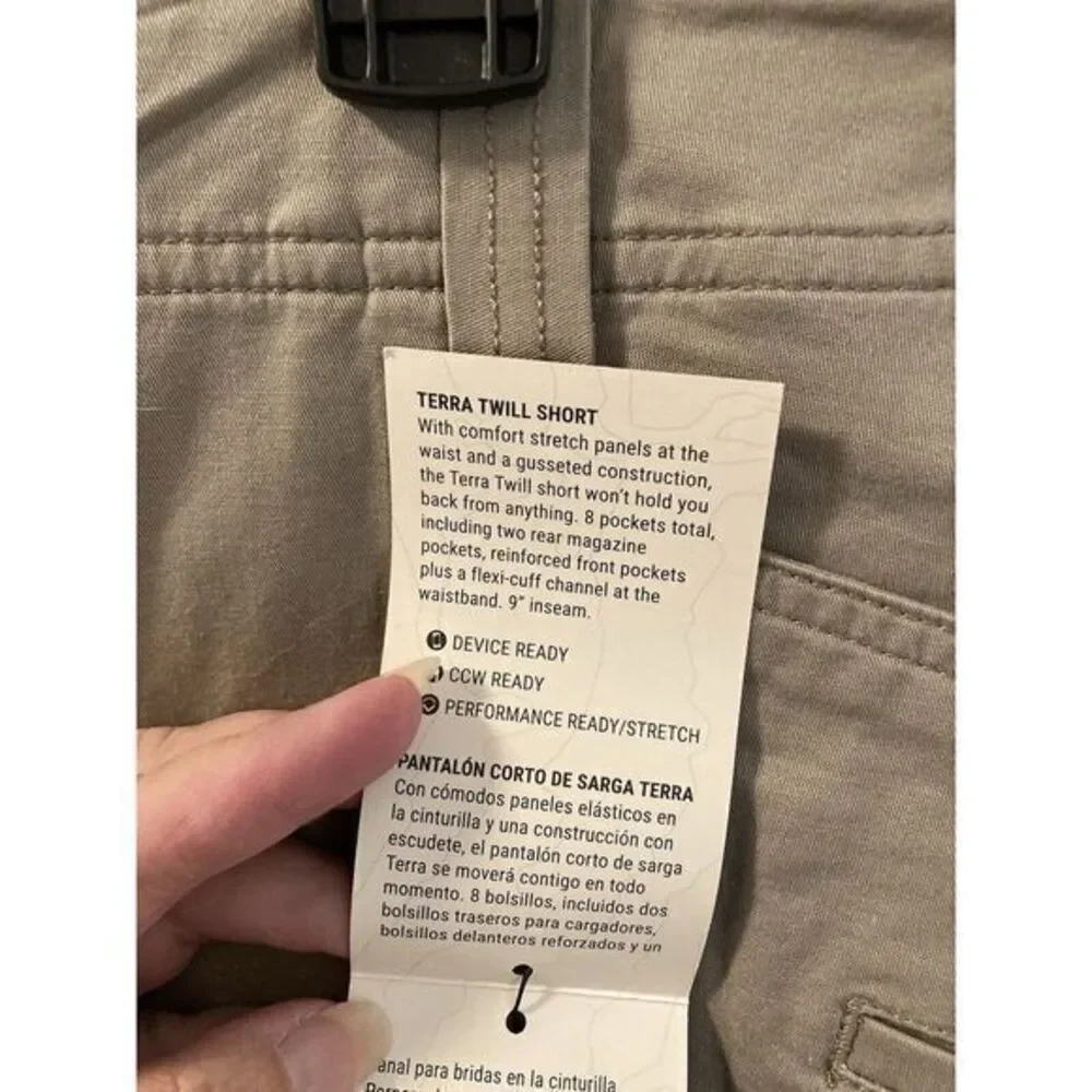 5.11 Tactical Women's Terra Twill‎ Short Khaki size 20 NWT